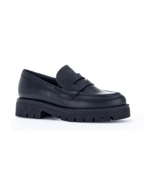Gabor Blue Loafers