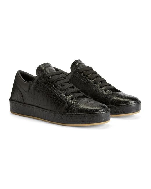 Giuseppe Zanotti Black Sneakers for men