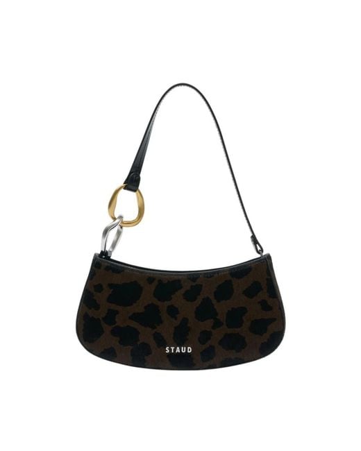 Staud Black Shoulder Bags