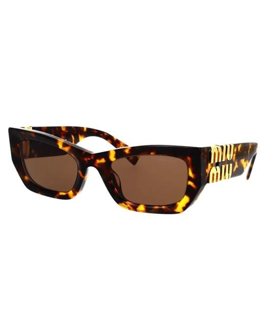 Miu Miu Brown Sunglasses