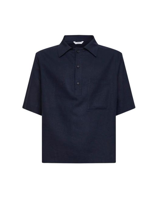 Hevò Blue Polo Shirts for men