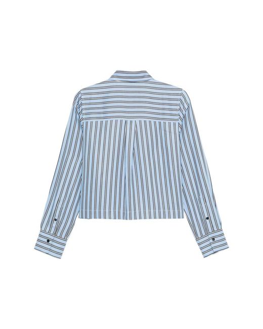 Closed Blue Shirts
