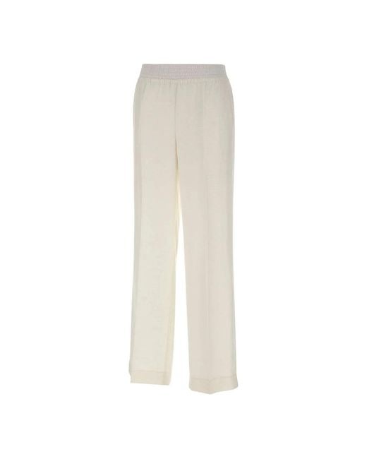 Birgitte Herskind White Wide Trousers