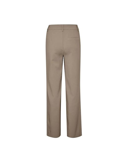 Gestuz Gray Wide Trousers