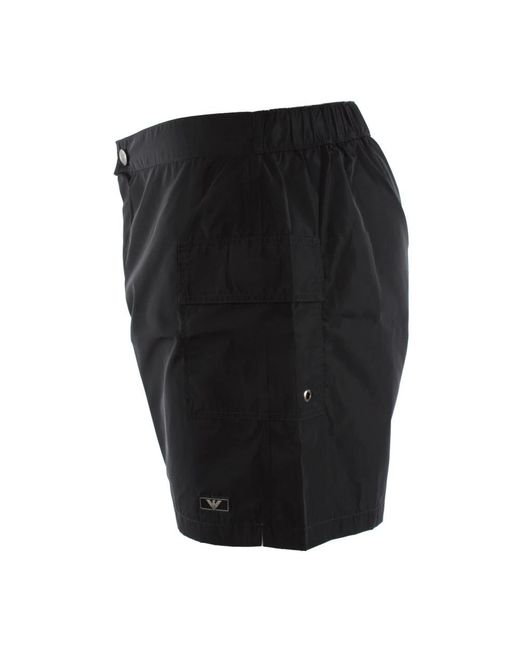 Armani Black Beachwear for men