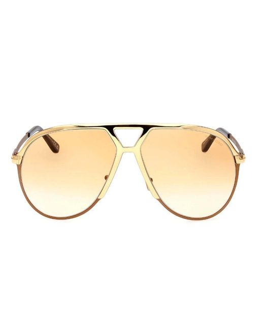 Tom Ford Metallic Sunglasses for men