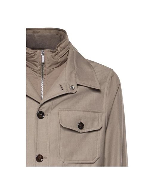 Light Jackets Moorer de hombre de color Gray