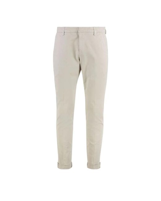 Dondup Chinos in het Gray voor heren