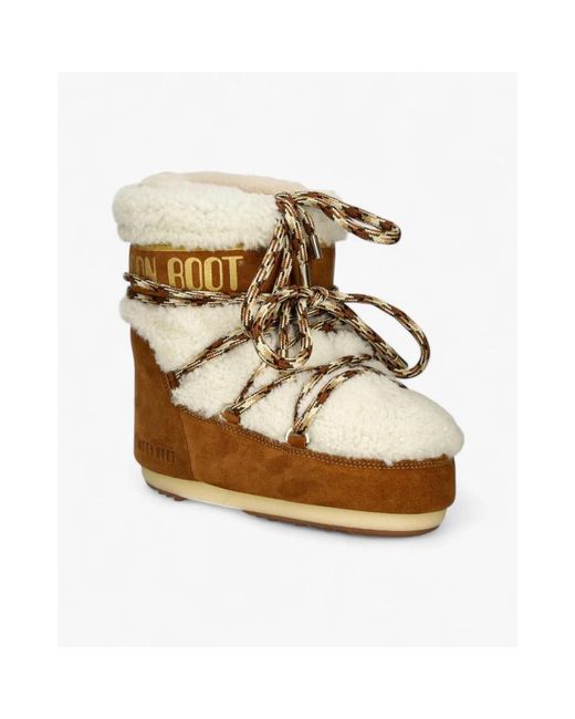 Moon Boot Metallic Winter Boots