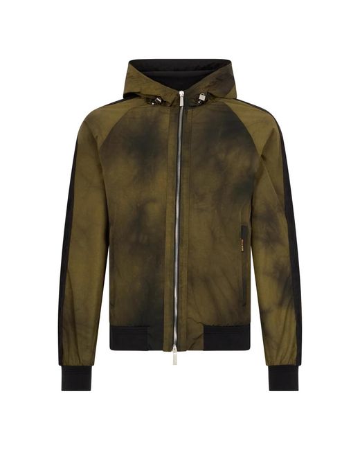 Moorer Green Bomber Jackets for men
