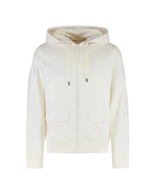 Canada Goose White Zip-Throughs for men