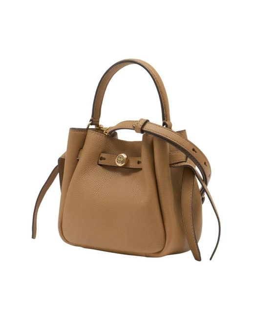Tory Burch Brown Bucket Bags