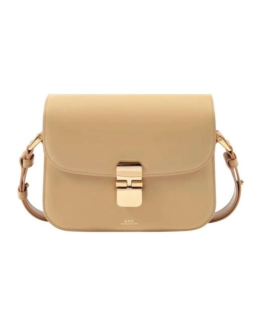 A.P.C. Natural Cross Body Bags