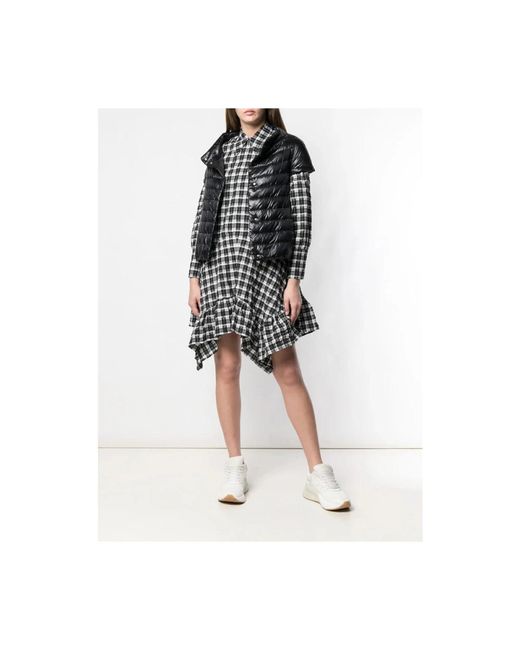 Herno Geweldige Down Jacket Met Korte Mouwen in het Black
