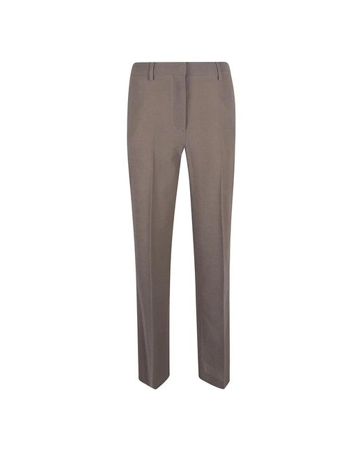 Golden Goose Deluxe Brand Gray Straight Trousers