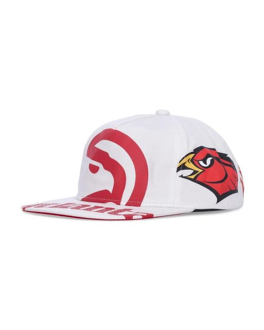 Caps di Mitchell & Ness in Red da Uomo
