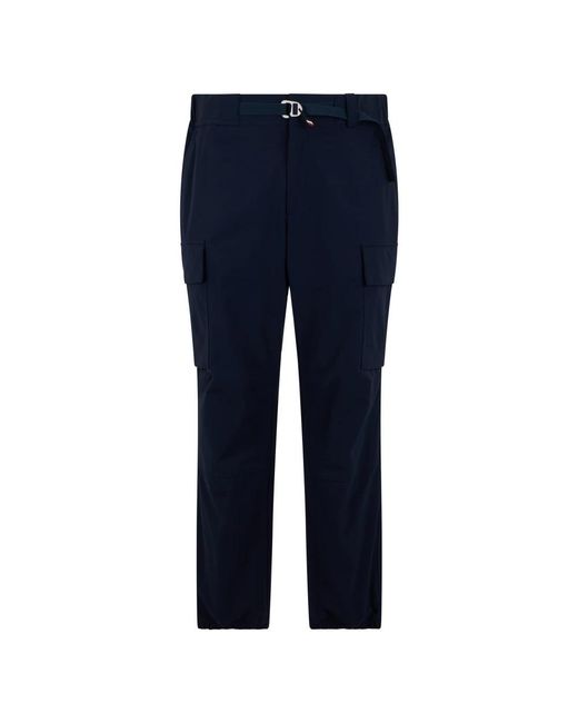 Moncler Blue Slim-Fit Trousers for men