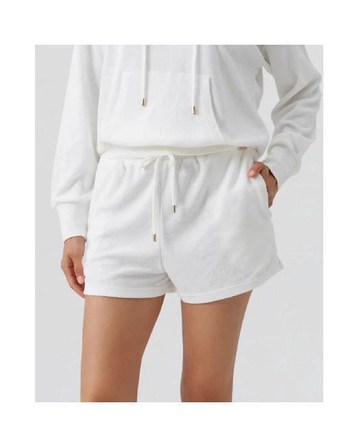 Melissa Odabash White Short Shorts
