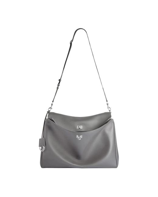 Balenciaga Gray Cross Body Messenger for men