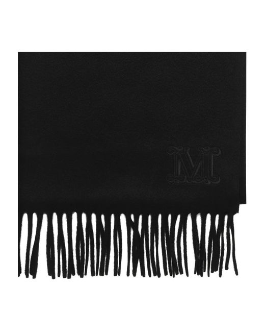 Max Mara Black Winter Scarves