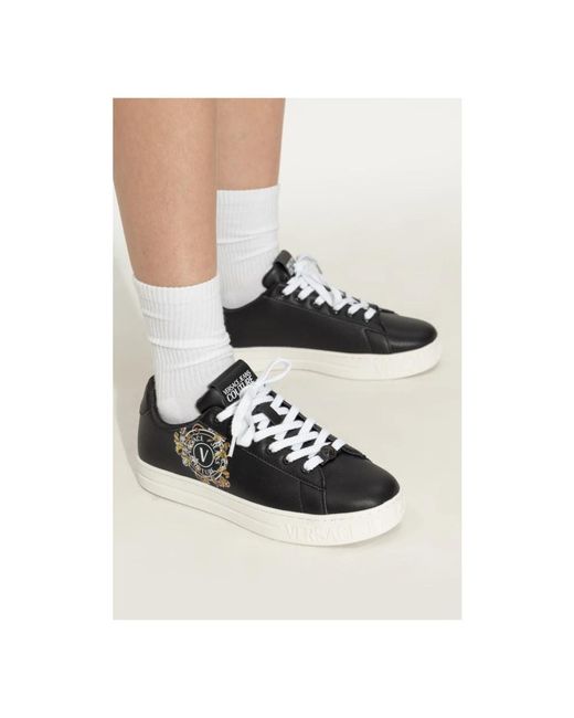 Versace Jeans Couture Black Sneakers