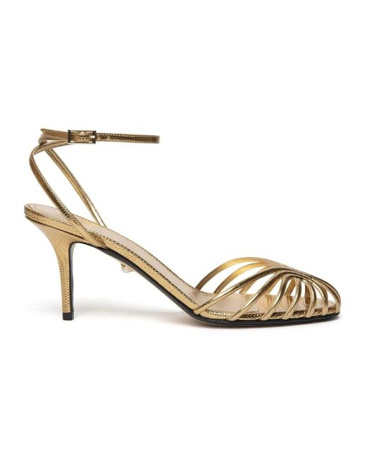ALEVI Metallic High Heel Sandals