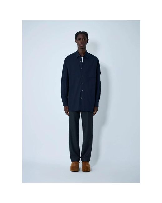 Dries Van Noten Blue Casual Shirts for men