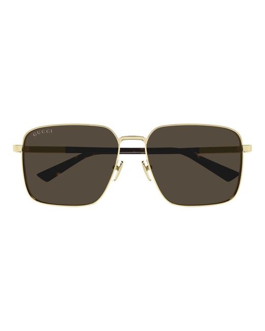 Gucci Yellow Sunglasses for men
