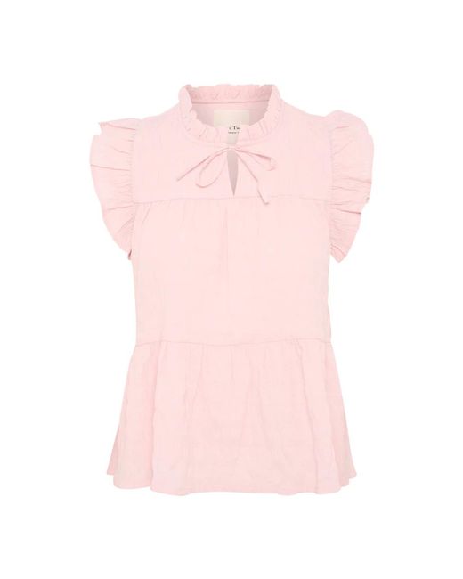 Blouses di Part Two in Pink
