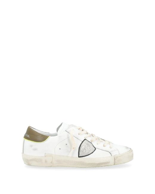 Philippe Model White Sneakers for men