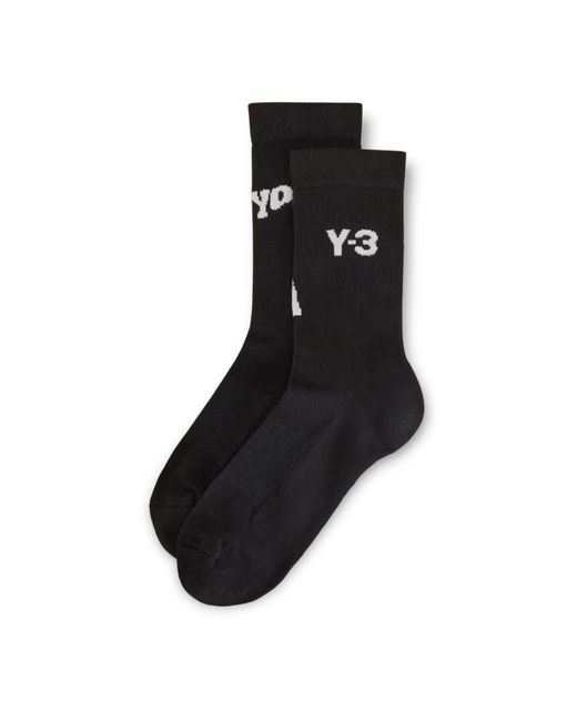 Y-3 Stylische crew socks in Black für Herren