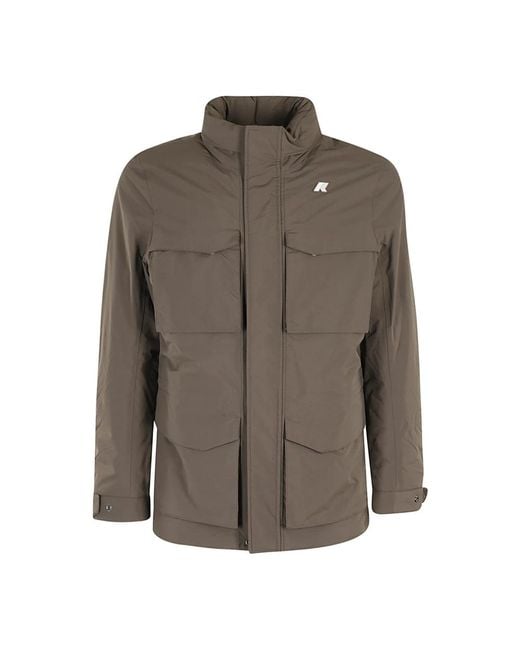K-Way Brown Light Jackets for men