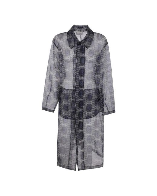 Pierre Louis Mascia Gray Kobe regenmantel