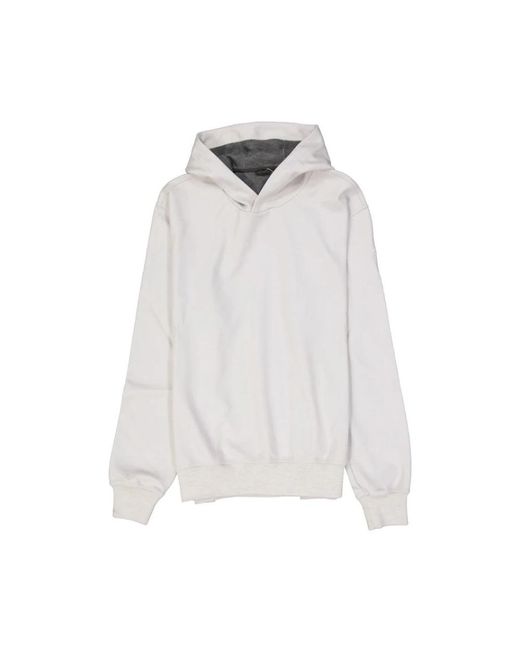 Herno White Hoodies for men