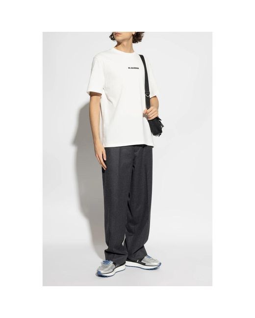 Jil Sander T-Shirts in het White voor heren