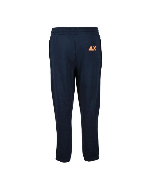 Sun 68 Blue Sweatpants for men