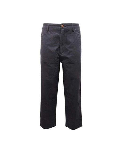 Sun 68 Gray Straight Trousers