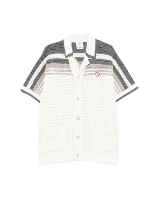 Casablanca Multicolor Short Sleeve Shirts for men