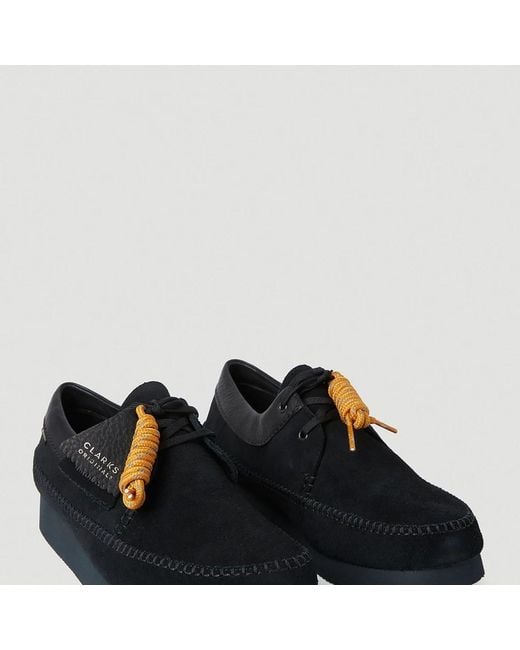 Clarks Black Loafers for men