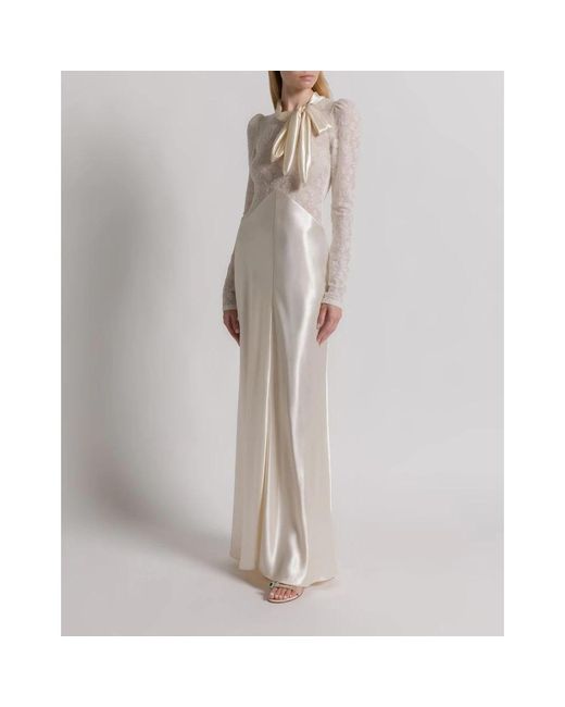 Alberta Ferretti White Gowns