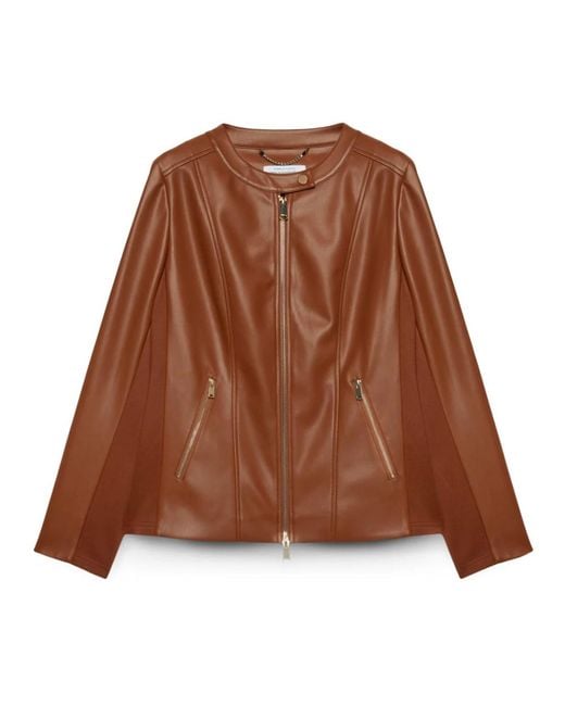 Light Jackets di FIORELLA RUBINO in Brown