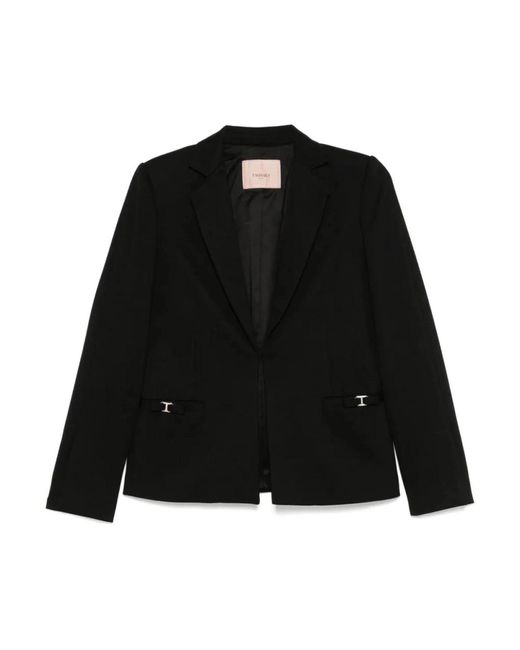 Twinset Black Blazers