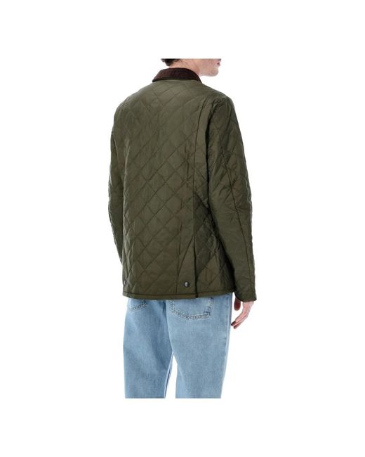 Barbour Green Down Jackets for men