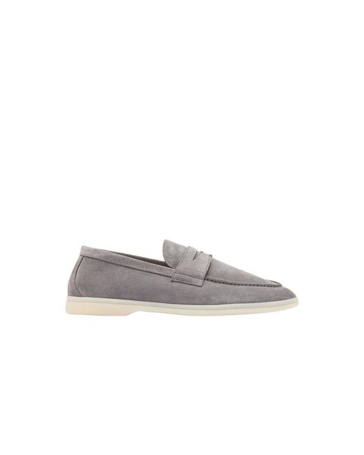 Scarosso Gray Loafers for men