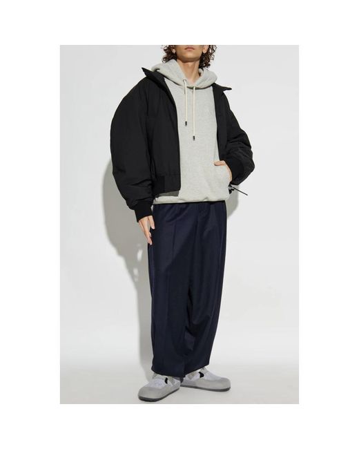 Lanvin Hoodies & Sweatvesten ,Grijs ,Katoen Sweatshirts & Hoodies in het Gray voor heren