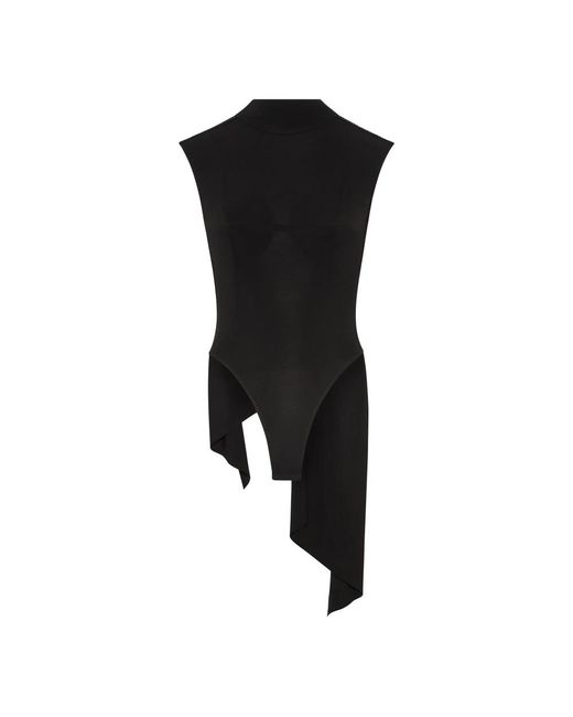 Jean Paul Gaultier Black Sleeveless Tops