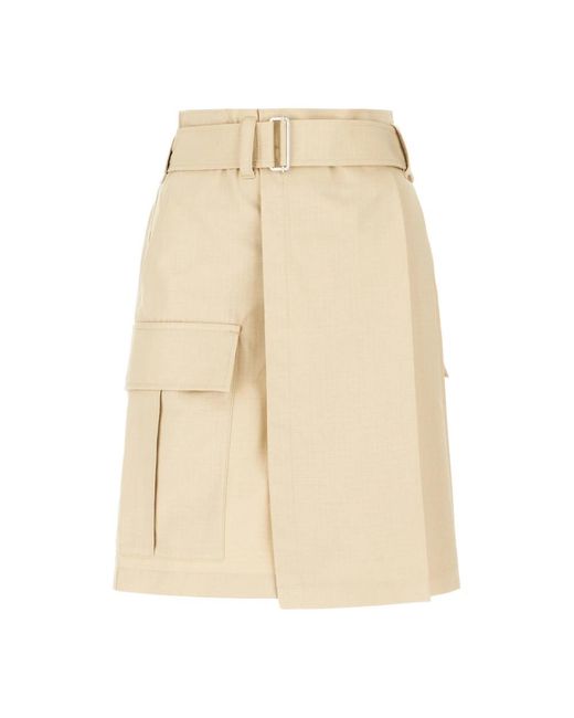 KENZO Cargo Knie Rok in het Natural
