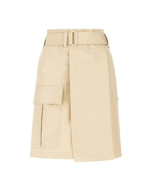 KENZO Cargo Knie Rok in het Natural