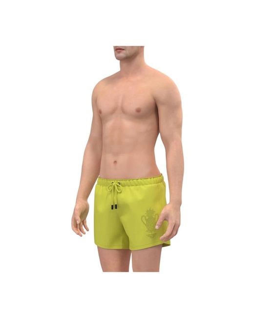 Bikkembergs Green Beachwear for men