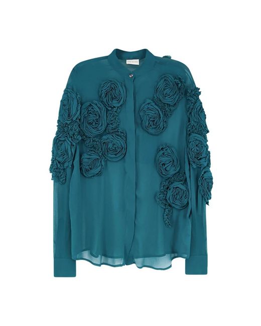 Dries Van Noten Green Shirts